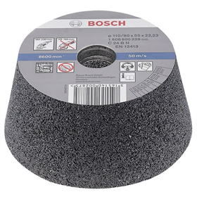 Schuurkom, conisch - steen/beton Bosch 1608600239