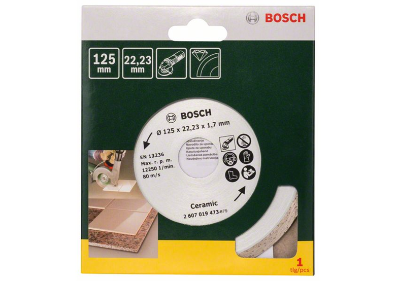 Diamantdoorslijpschijf voor tegels 125mm Bosch 2607019473