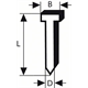 Nagel met verzonken kop SK64 63G Bosch 2608200507