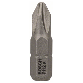 Bit PH2, 25mm, 1/4" Extra Hart Bosch 2608521219