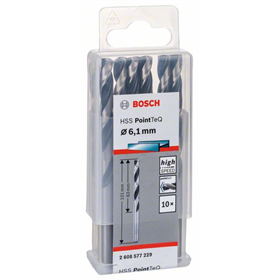 Spiraalboor HSS PointTeQ 6,1mm Bosch 2608577229