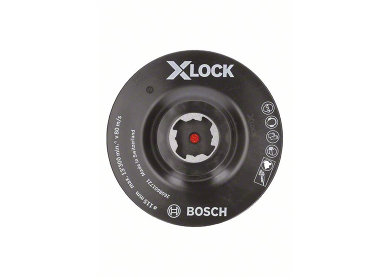 X-Lock Steunschijf met klithechting - 115mm Bosch 2608601721