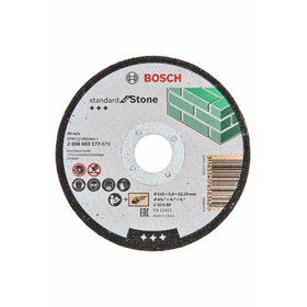 Doorslijpschijf recht Standard for Stone Bosch 2608603177