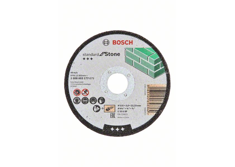 Doorslijpschijf recht Standard for Stone Bosch 2608603177