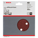 Schuurpapier rond 150 mm K40 Bosch 2608605716