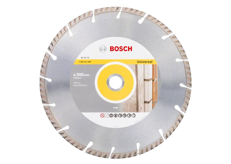 Diamantdoorslijpschijven Standard for Universal 300x25,4mm Bosch 2608615069