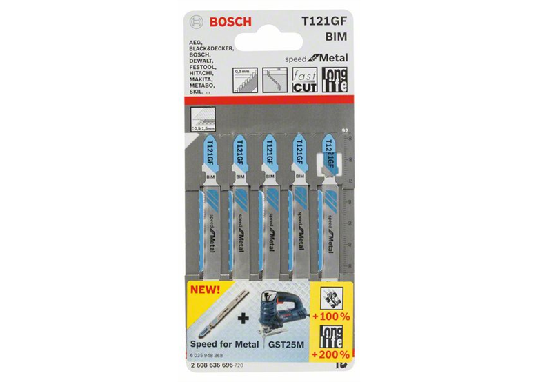 Decoupeerzaagblad  T 121 GF Bosch 2608636696