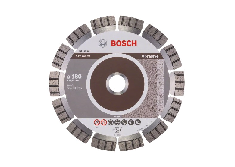 Diamantdoorslijpschijf 180mm Bosch Best for Abrasive