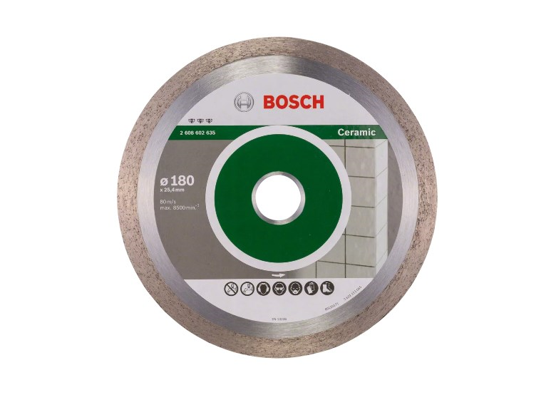 Diamantdoorslijpschijf 180mm Bosch Best for Ceramic