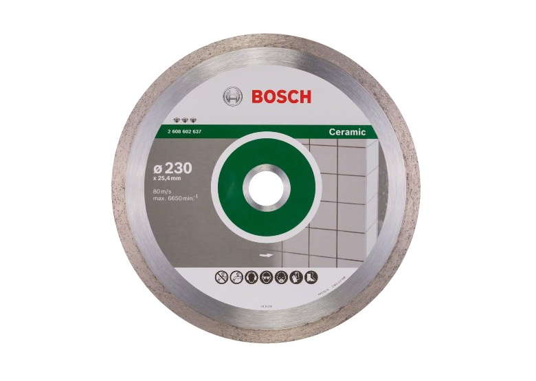 Diamantzaagblad 230x25,4x2,4mm Bosch Best for Ceramic