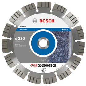 Diamantdoorslijpschijf 125mm Bosch Best for Stone