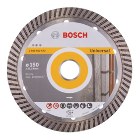 Diamantdoorslijpschijf 150mm Bosch Best for Universal Turbo