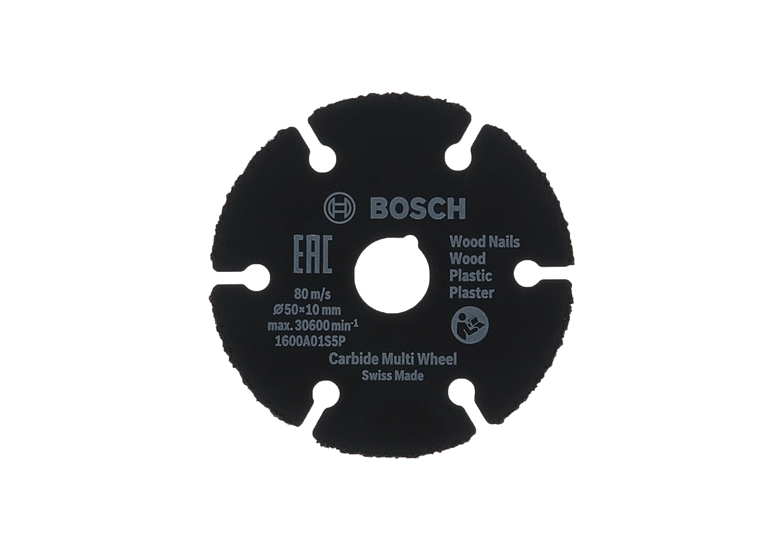 Universele doorslijpschijf 50x10mm Bosch Carbide Multi Wheel