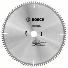 Zaagblad 305x30mm T96 Bosch ECO for Aluminium