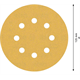 Schuurpapier 8-gaats 125mm, K 180, 5 stuks.  Bosch EXPERT C470