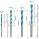 Borenset  5,5/6/7/8mm, 4st. Bosch EXPERT CYL-9 MultiConstruction