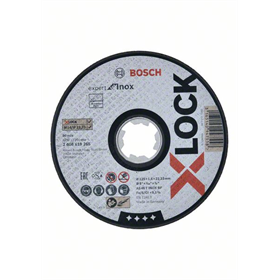 Doorslijpschijf X-Lock 125x22,23x1,6mm Bosch Expert for Inox