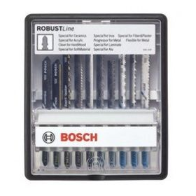 10-delige Robust Line decoupeerzaagbladenset Top Expert T-schacht Bosch ROBUST T ''TOP EXPERT''