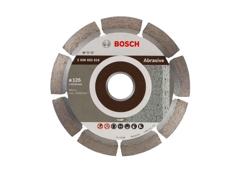 Diamantdoorslijpschijf 125mm Bosch Standard for Abrasive