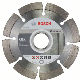 Diamantdoorslijpschijf 115mm Bosch Standard for Concrete