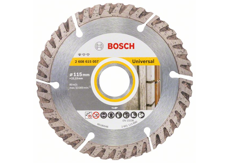 Diamantschijf 115x22,23mm Bosch Standard for Universal