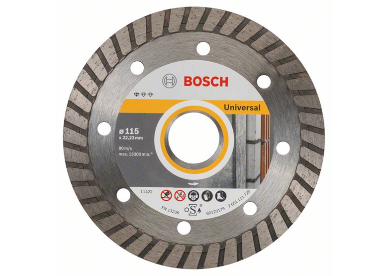 Diamantdoorslijpschijf 115mm Bosch Standard for Universal Turbo