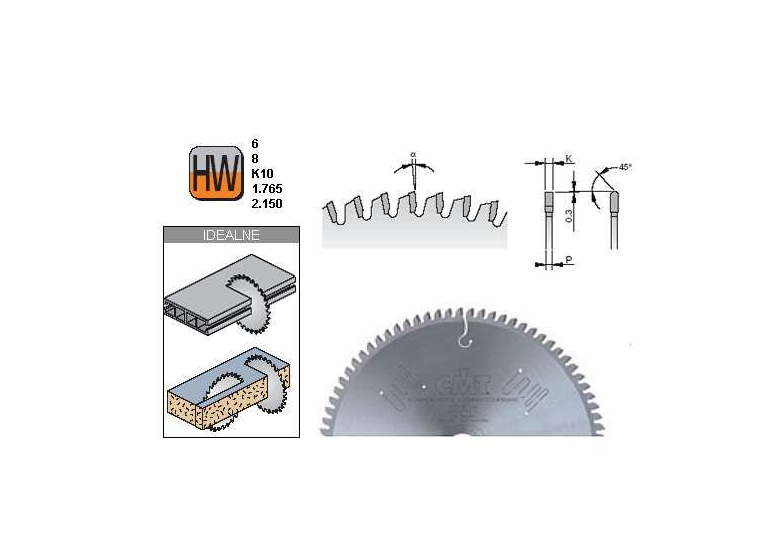 Cirkelzaagblad voor aluminium 160x20mm T56 Cmt 296.160.56H