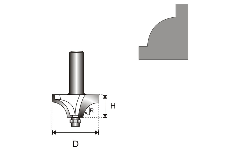 Frees 6 mm Dedra 07F131A