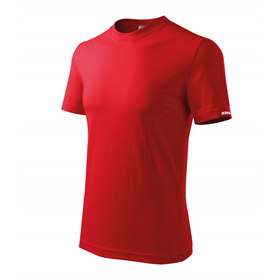 Heren T-shirt XXL, rood, 100% katoen Dedra BH5TC-XXL