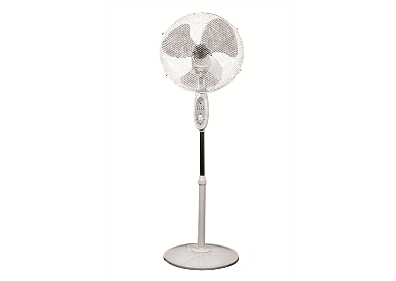 Ventilator - staande met afstandsbediening / wit Descon DA-1611