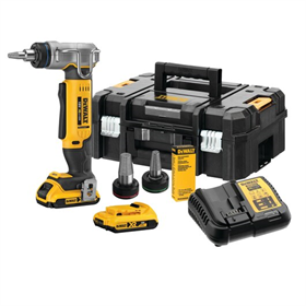 Apparaat voor de uitzetting van pijpen DeWalt DCE400D2