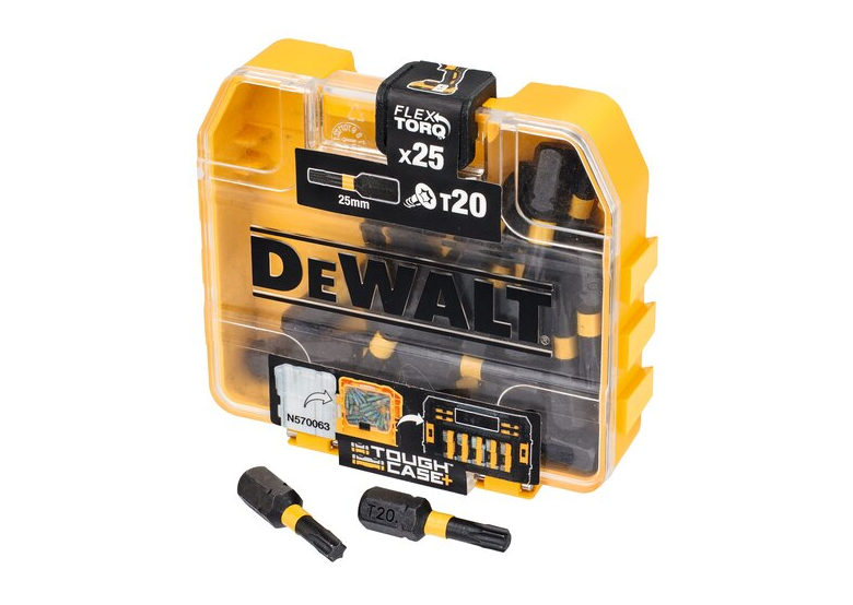 Schroefbits Impact Torsion TicTac T20 25mm  DeWalt DT70557T