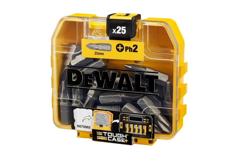 Bitset voor schroefmachine, Ph2 25mm DeWalt DT71522