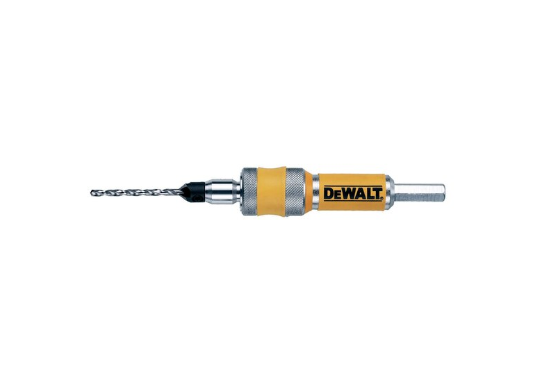 "Draai-en-werk" systeem 6 mm DeWalt DT7600