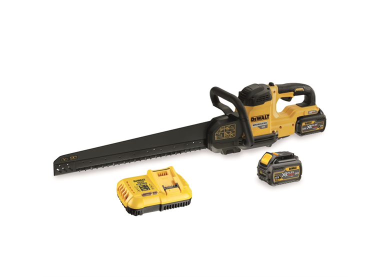 Alligatorzaag + zaagblad DeWalt FLEXVOLT DCS398T2 2x9,0Ah