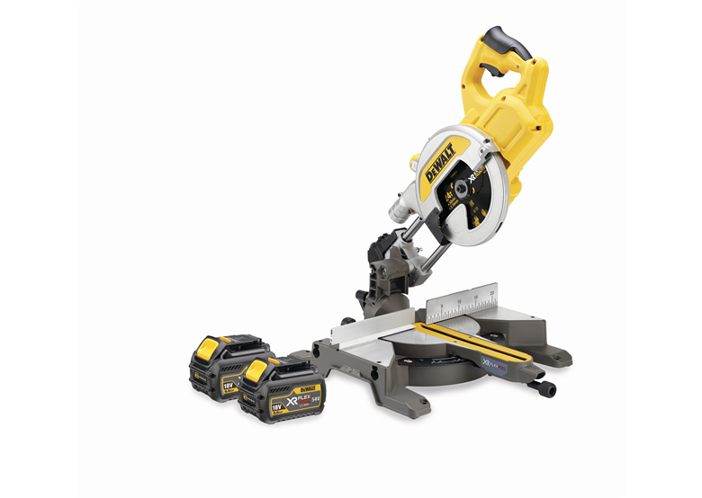 Afkort/verstekzaag DeWalt FLEXVOLT DCS777T2 2x6,0Ah