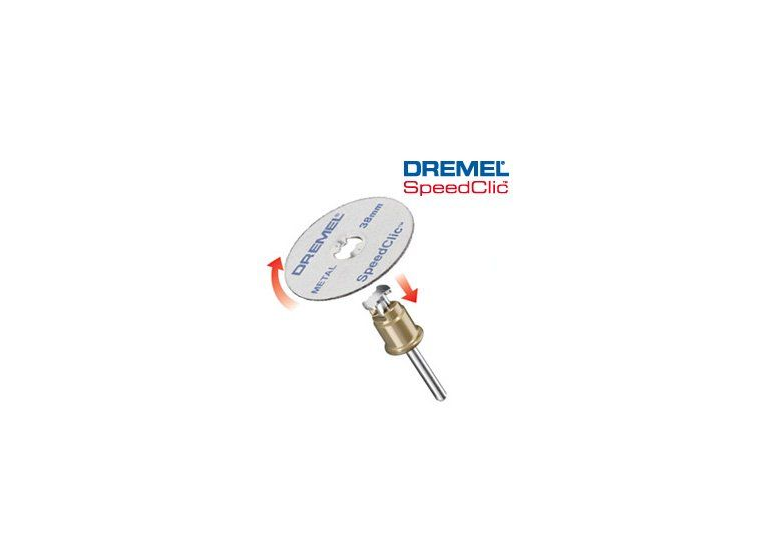 EZ SpeedClic Metalen doorslijpschijven 5 stk. Dremel 2615S456JC