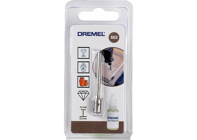 Boor voor glas Dremel 787