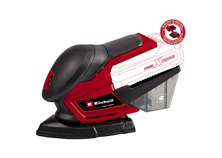 Delta Schuurmachine Einhell TE-OS 18/150 Li Solo