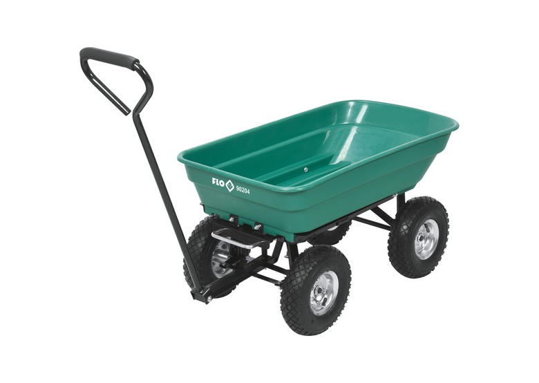 Tuin trolley met kipper Flo 90204