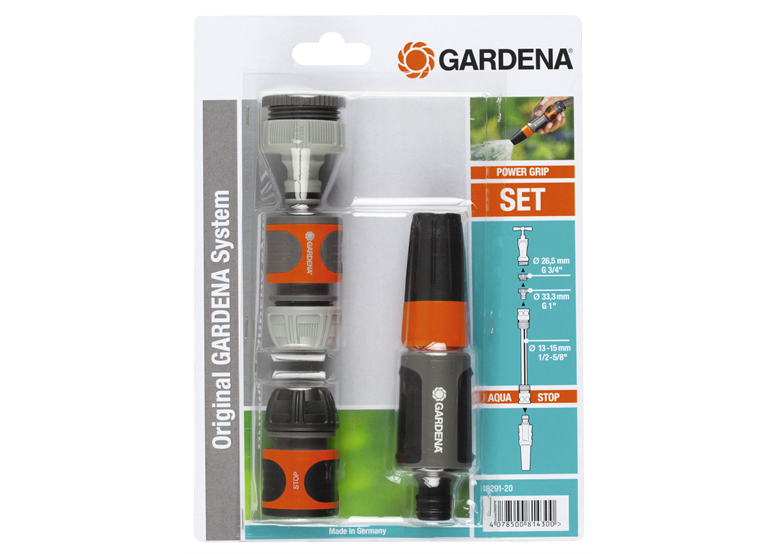 Set met rechte sproeier 1/2” - 5/8” 4-delig Gardena OGS 18291-20