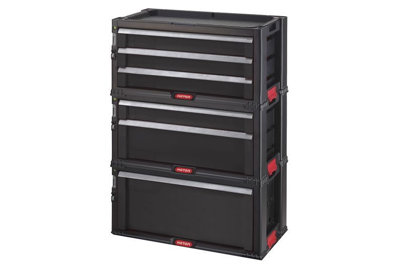 Kast met 6 laden Tool Chest SET Keter Pro