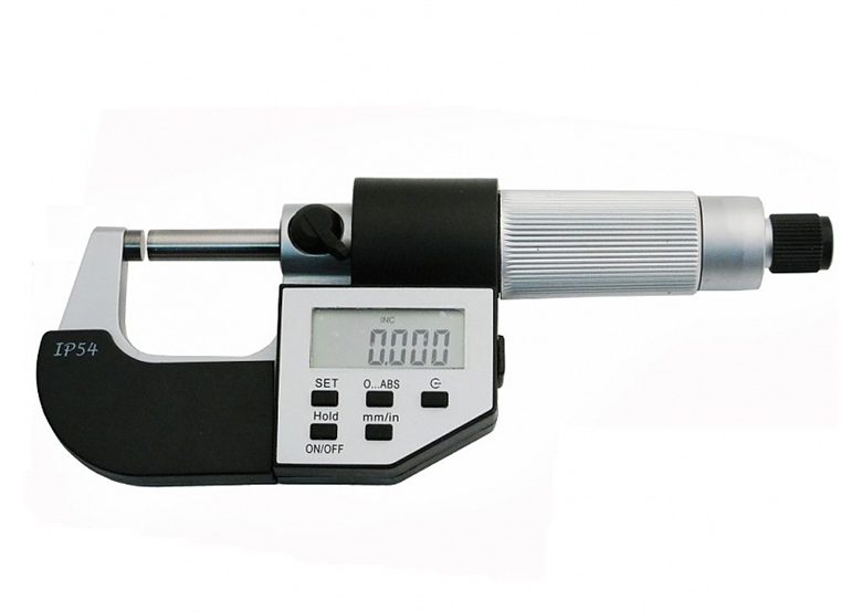 Micrometer  digitaal  0-25 0.001 Kmitex G180-020