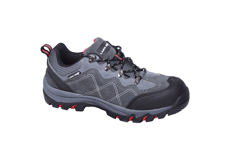 Werkschoenen suède, grijs-rood, s1p sra, 41 Lahti Pro L3041041