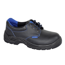 Leren werkschoenen, zwart-blauw, sb fo src, 40 Lahti Pro L3041940