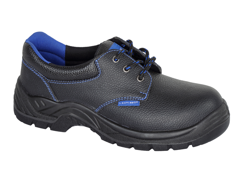 Leren werkschoenen, zwart-blauw, sb fo src, 40 Lahti Pro L3041940