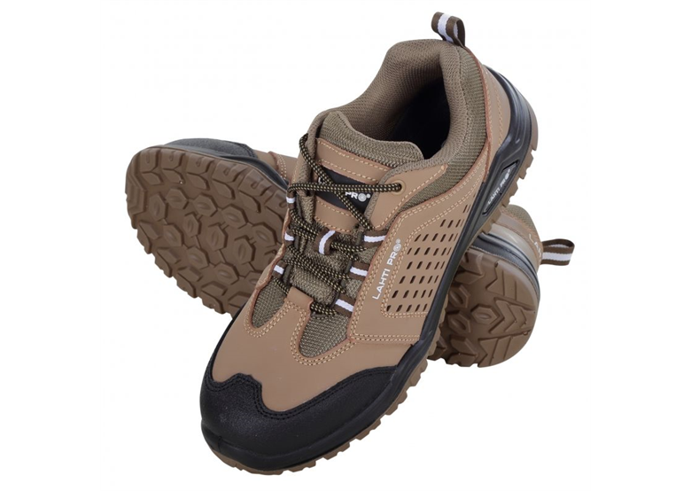 Werkschoenen nubuck met gaatjes, S1 SRA, 42 Lahti Pro L3042042