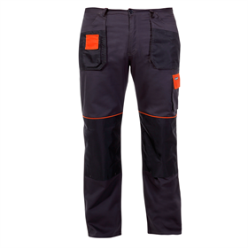 Werkbroek, grafiet/oranje 3XL (60) Lahti Pro L4050360