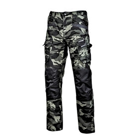 Camouflage werkbroek met versterkingen, S Lahti Pro L4051901