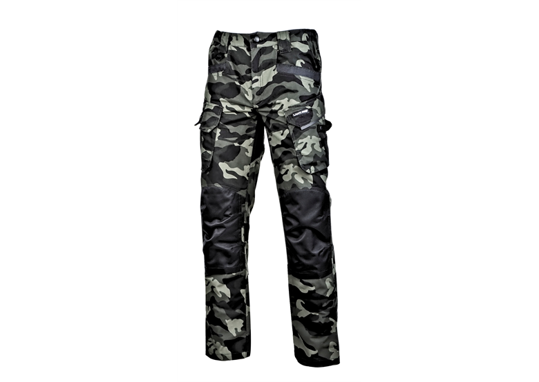 Camouflage werkbroek met versterkingen, XL Lahti Pro L4051904